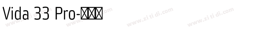 Vida 33 Pro字体转换